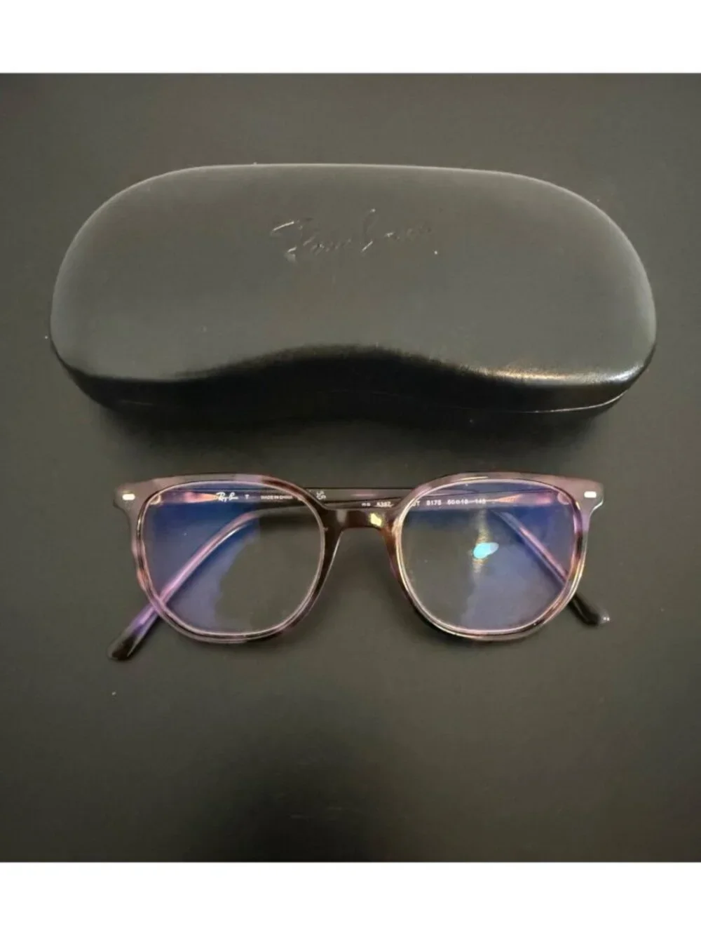Ray Ban RB 5397 Elliot 8175 Brown/Violet Havana Glasses 50/19/145
